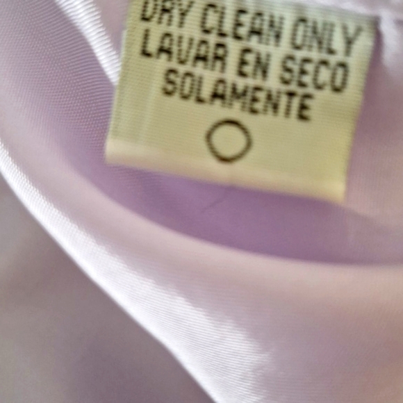 3/$20--Vintage Linen Embroidered Sheath Dress, Lavender Sz 6, NWOT - Picture 14 of 15